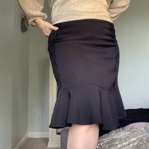 Fit and flare skirt
